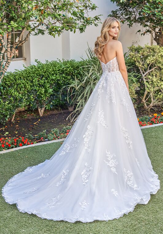 Jasmine Couture Presley A-Line Wedding Dress - 3