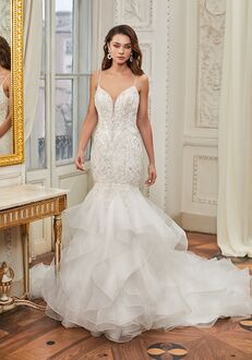 Val Stefani Heart Mermaid Wedding Dress
