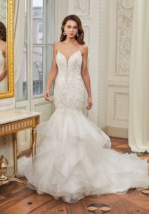 Val Stefani Heart Mermaid Wedding Dress