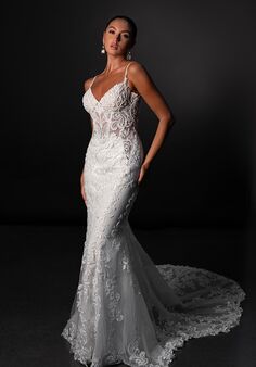 Martina Liana ML1916 Fit-and-Flare Wedding Dress
