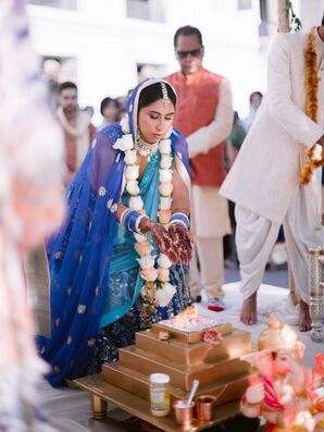 Indian Wedding Ceremony at UC Berkeley Stadium in Berkeley, California