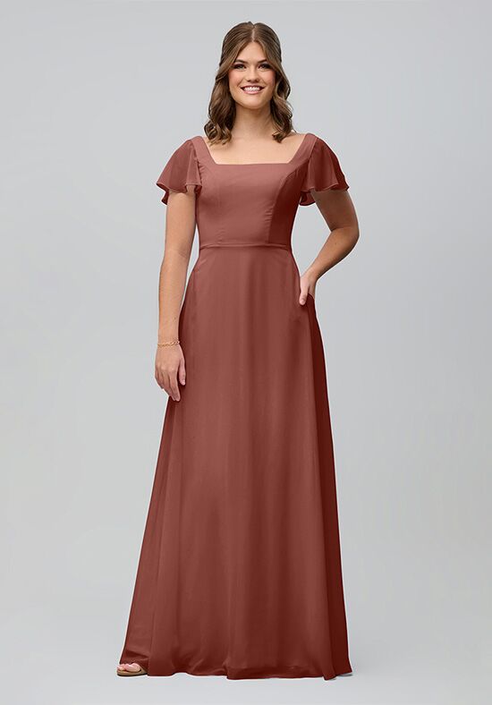 Kennedy Blue Kelly Square Bridesmaid Dress - 1