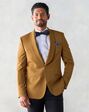 The Black Tux Marigold Shawl Jacket Tuxedo Gold Tuxedo - thumbnail - 5