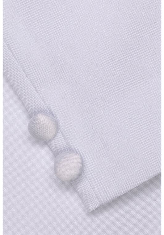 Little Tuxedos "Princeton" Kids White Tuxedo (5-Piece Set) Flower Girl Dress and Ring Bearer Outfit - 3