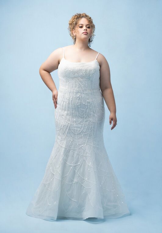 Disney Fairy Tale Weddings Tiana - D438 Fit-and-Flare Wedding Dress - 6
