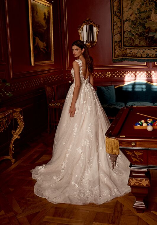 Justin Alexander Janessa A-Line Wedding Dress - 3