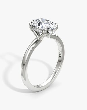 VRAI Classic Oval Cut Engagement Ring