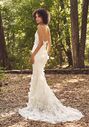 Lillian West 66340 Fit-and-Flare Wedding Dress - thumbnail - 3