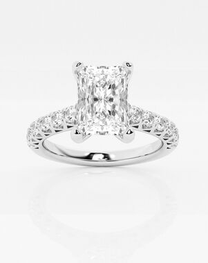 Grown Brilliance Radiant Cut Engagement Ring