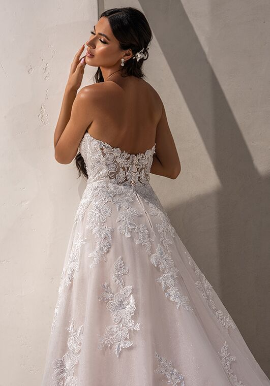 KITTY CHEN LUCY, H2441 A-Line Wedding Dress - 6