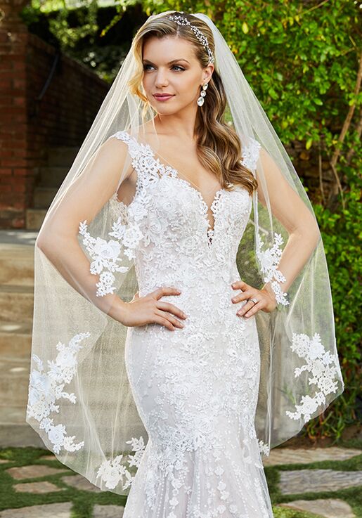 Casablanca Bridal 2408 Mandy Mermaid Wedding Dress - 4