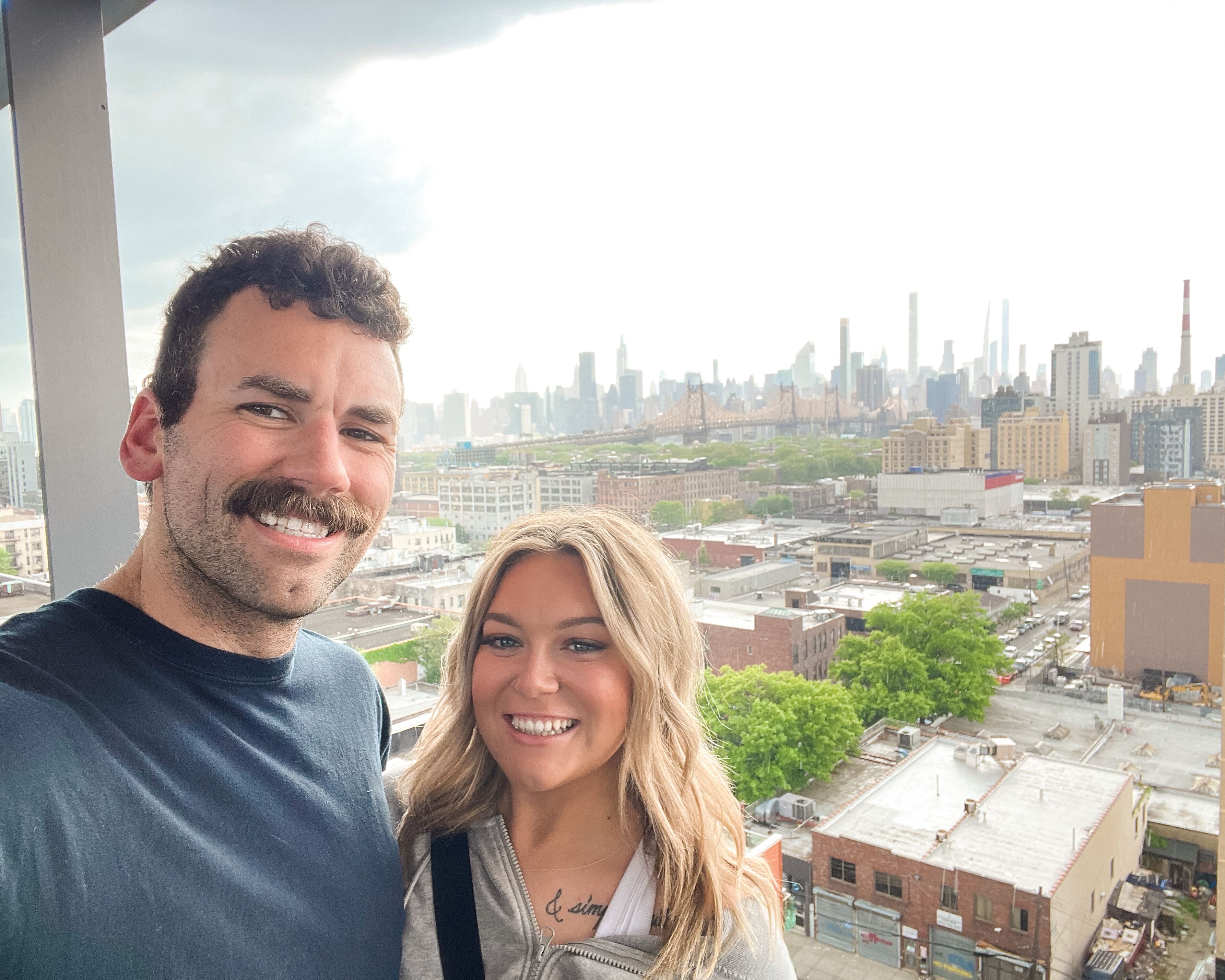 Picture of Easton and NYC
