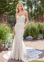 Jasmine Couture Taylor Fit-and-Flare Wedding Dress - thumbnail - 5