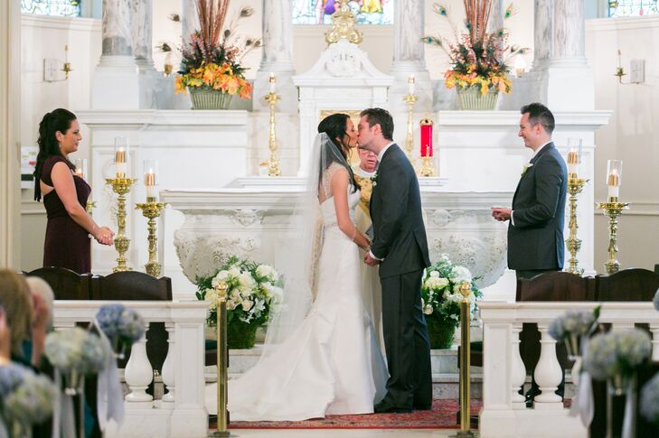 Caitlin and Kevin First Kiss