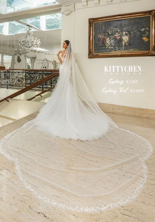 KITTYCHEN Couture SYDNEY, K2316 Mermaid and Trumpet Wedding Dress - 4