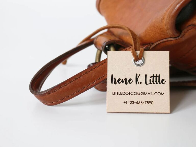 Custom luggage tag mom-in-law gift