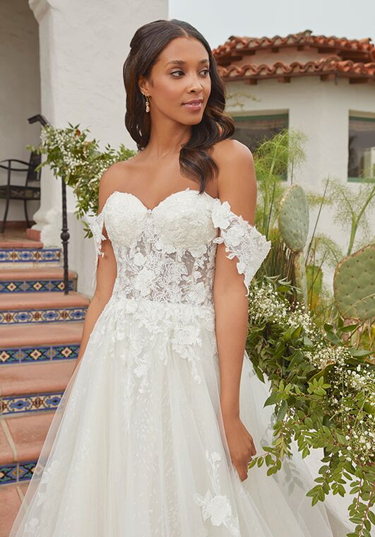 Beloved by Casablanca Bridal BL372 Astley A-Line Wedding Dress - 4