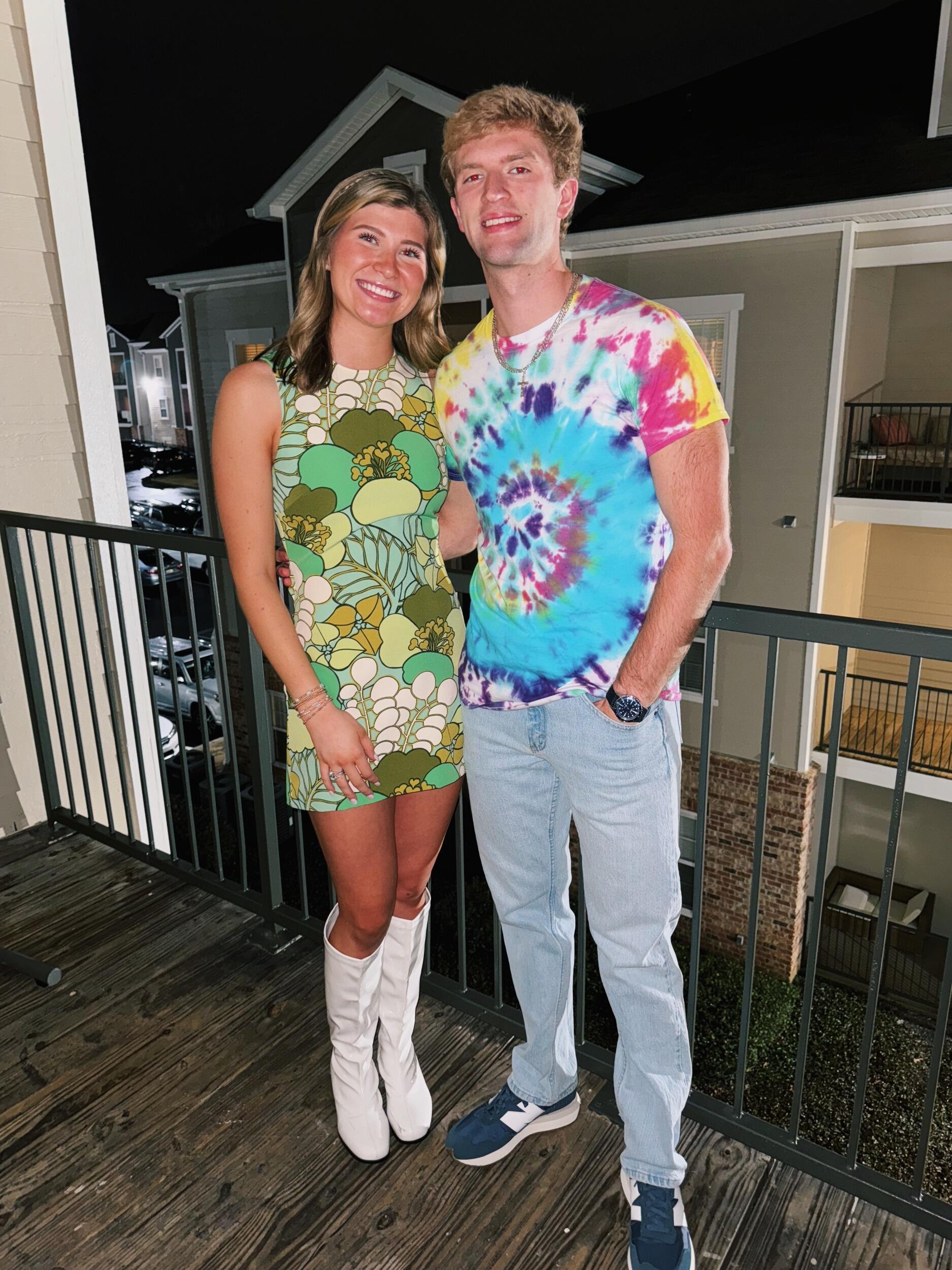 The first time we went to a date party as each others dates! 
