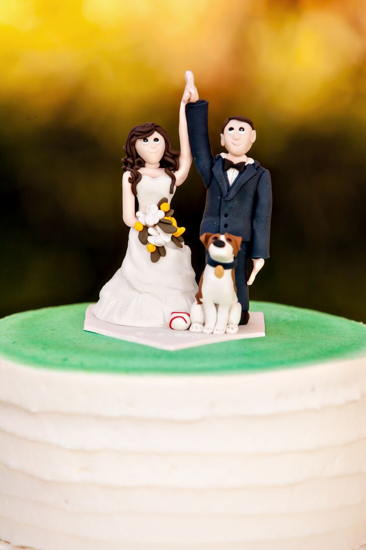 Custom Cake Topper with Dog