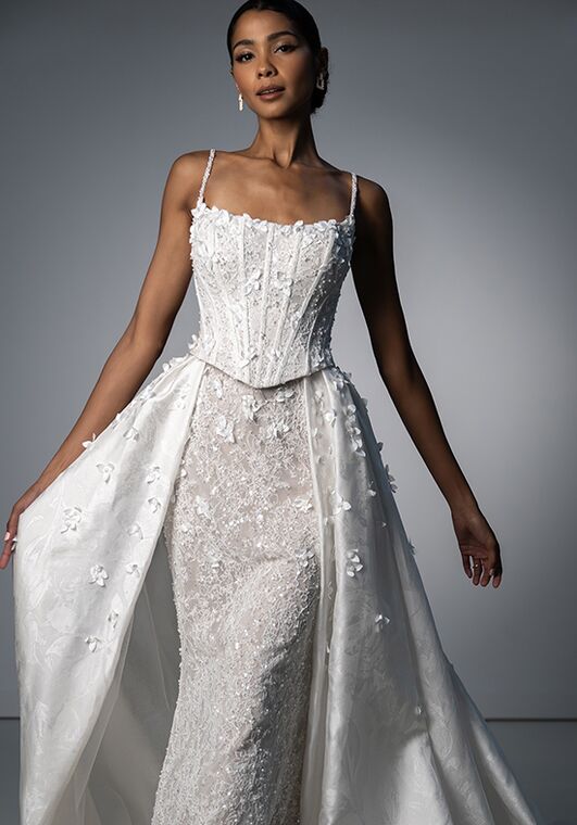Martina Liana Luxe LE1389 A-Line Wedding Dress - 5