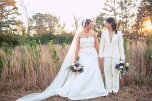 Custom Cathedral-Length Mantilla Veil