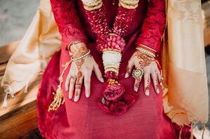 Hindu Fusion Wedding at the Sandbar Restaurant in Anna Maria, Florida