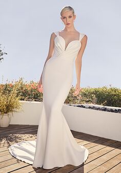 Le Blanc LE131 Valentina Fit-and-Flare Wedding Dress