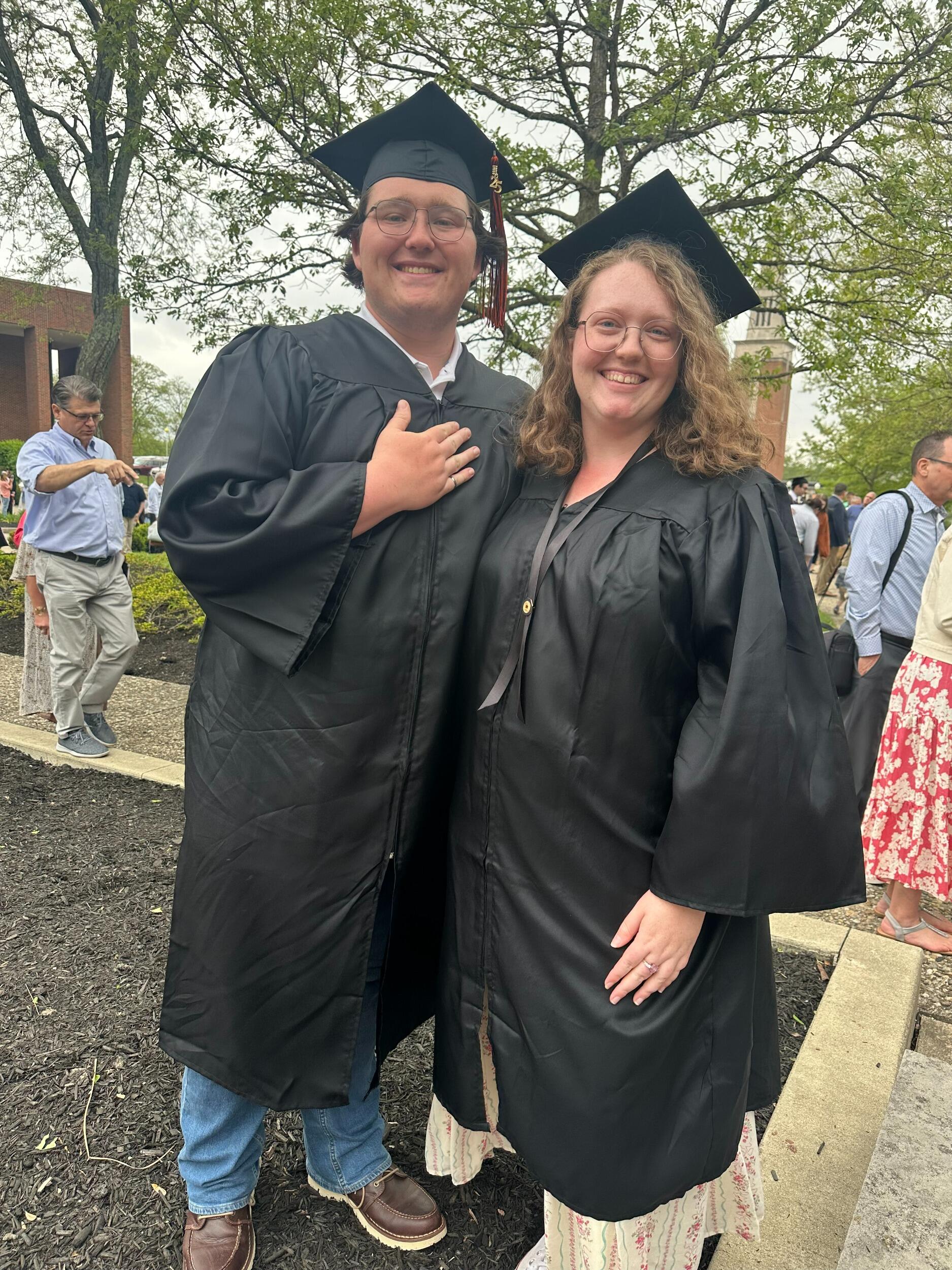 They graduated college!