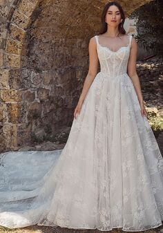 Calla Blanche 125119 Yelena A-Line Wedding Dress