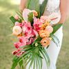 A Vibrant, Tropical Wedding Overlooking the Ocean in Kapalua, Hawaii