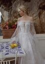 Amalfi Passion collection by Ricca Sposa Fedele 24-031 A-Line Wedding Dress - thumbnail - 3
