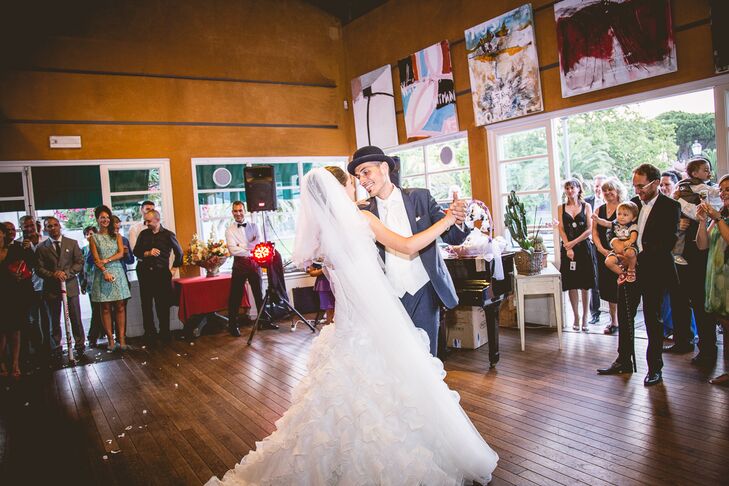 Tiziana and Lorenzo First Dance in Chalet del Lago