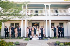 Casual West Texas Wedding Party Attire