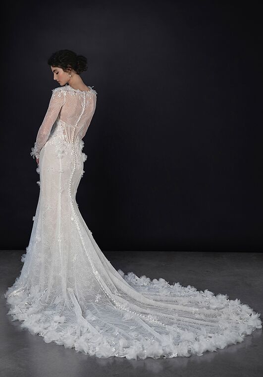 Martina Liana 1866 Fit-and-Flare Wedding Dress - 5