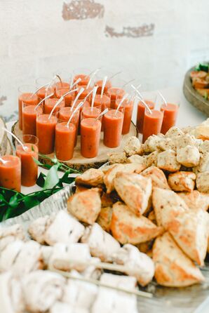 Scones, Biscuits and Passed Brunch Appetizers