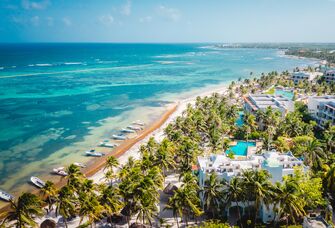 Beautiful tropical paradise beach