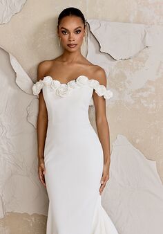 Justin Alexander Signature Walcott Fit-and-Flare Wedding Dress