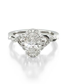 James Allen Oval Cut Engagement Ring