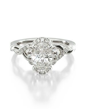 James Allen Oval Cut Engagement Ring