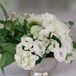 White Lisianthus and Hydrangea Bouquet
