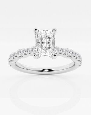 Grown Brilliance Radiant Cut Engagement Ring