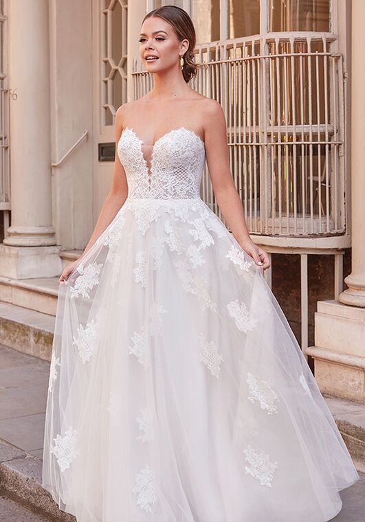 Adore by Justin Alexander Valerie A-Line Wedding Dress - 3
