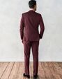 The Black Tux Burgundy Shawl Tuxedo Red Tuxedo - thumbnail - 5