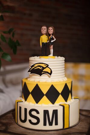 A Collegate Groom's Cake