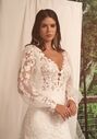 Lillian West 66278 Fit-and-Flare Wedding Dress - thumbnail - 5