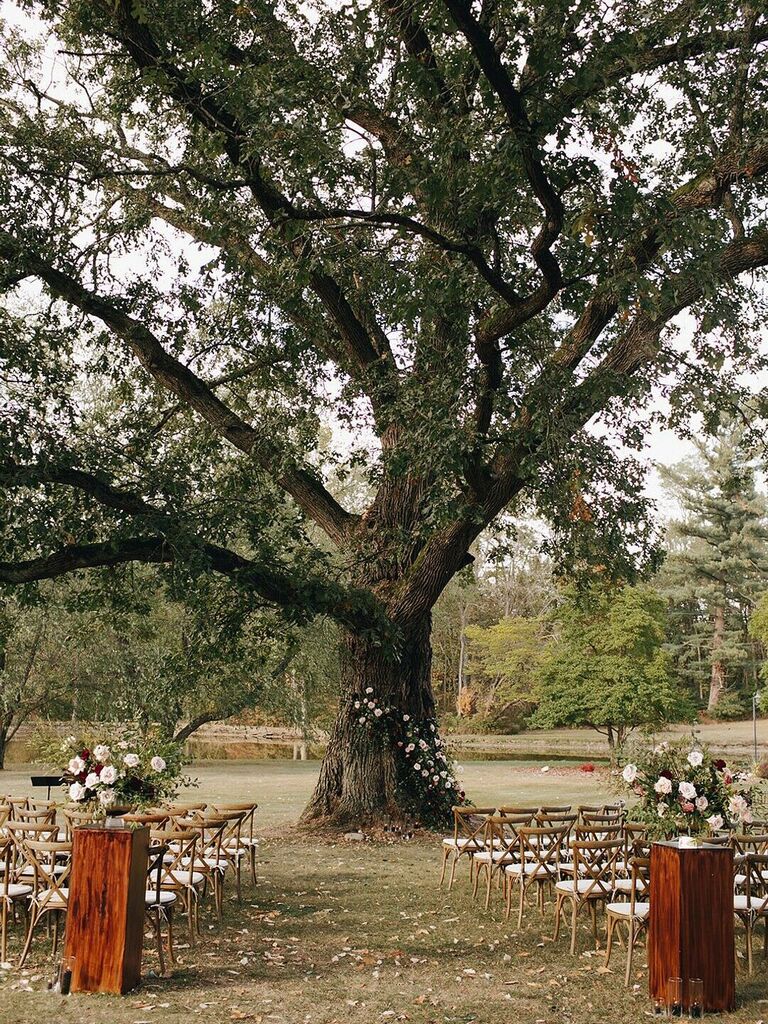 Fairytale-themed wedding ceremony 