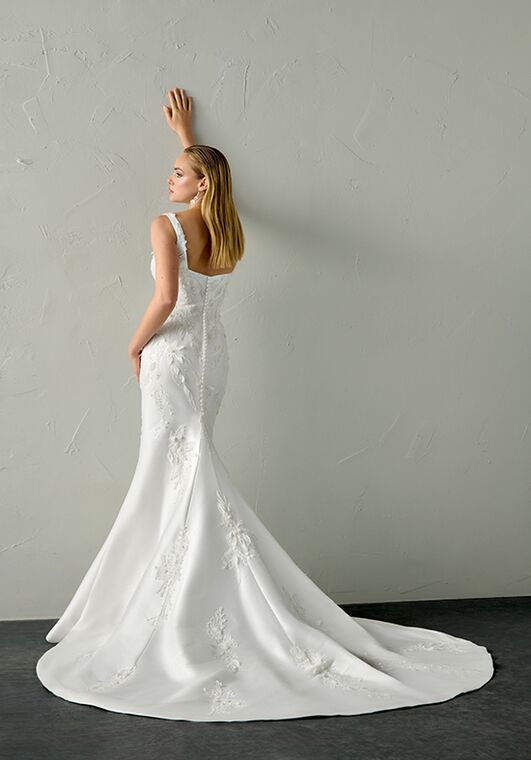 Justin Alexander Signature Carys Fit-and-Flare Wedding Dress - 2