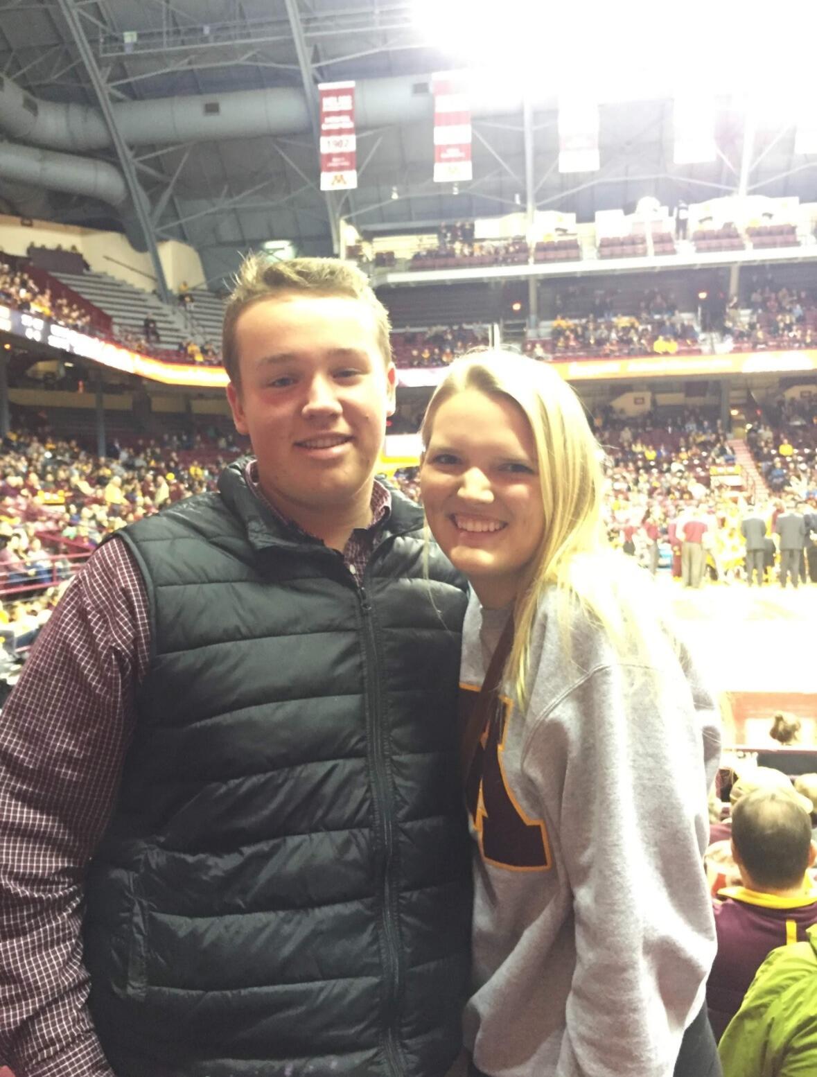 First date. Both awkward teenagers, but we decided to keep it going anyways.