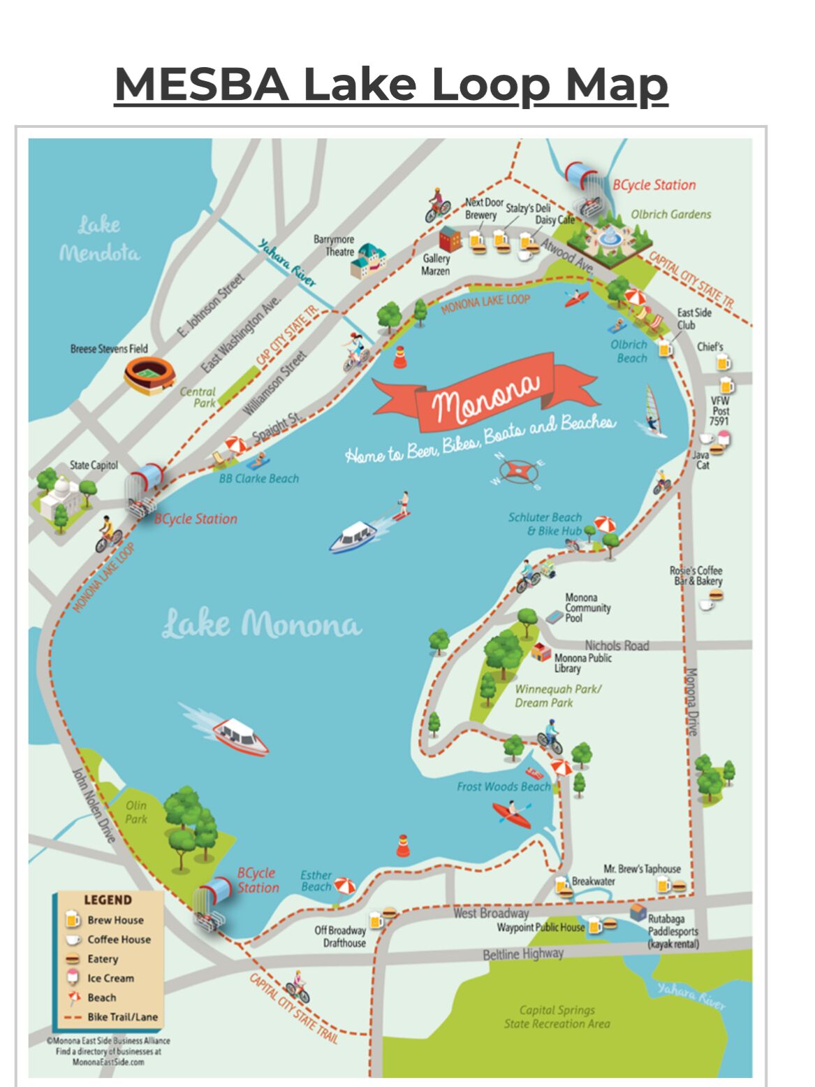 Picture of Lake Monona Bike Loop
