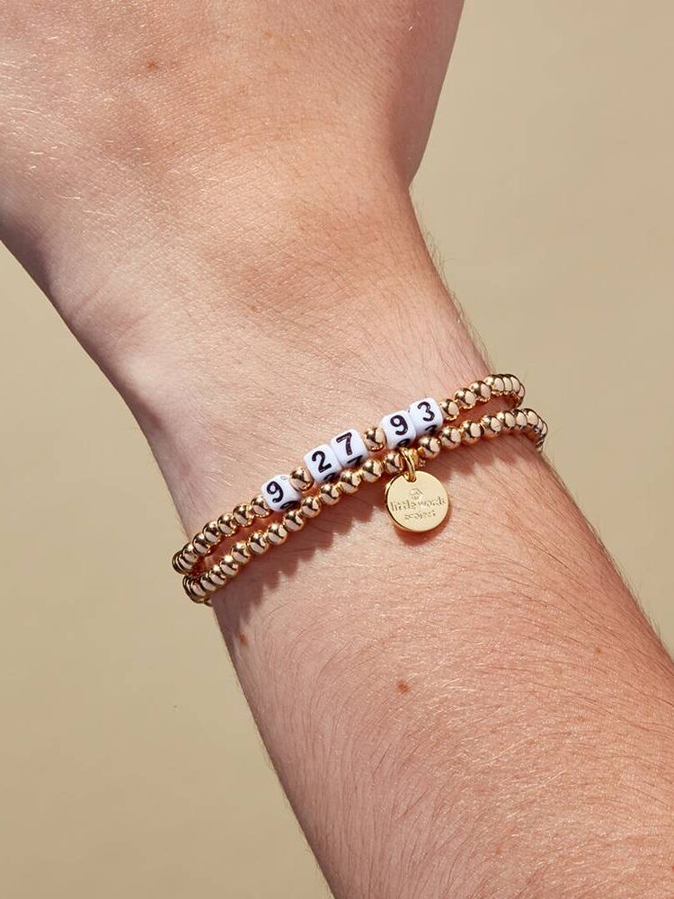 Matching beaded couples bracelets